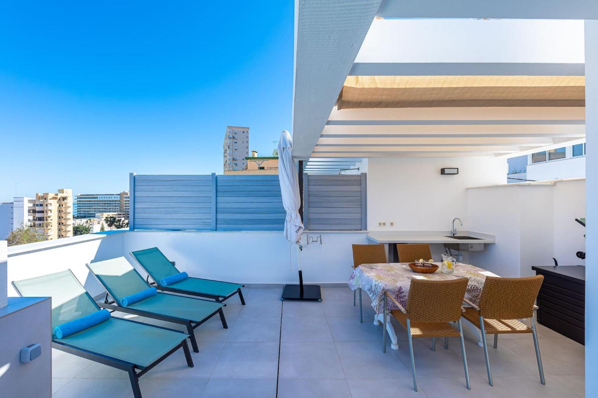 Апартаменты Vivendos - Tr14 - Private Pool Торремолинос Экстерьер фото