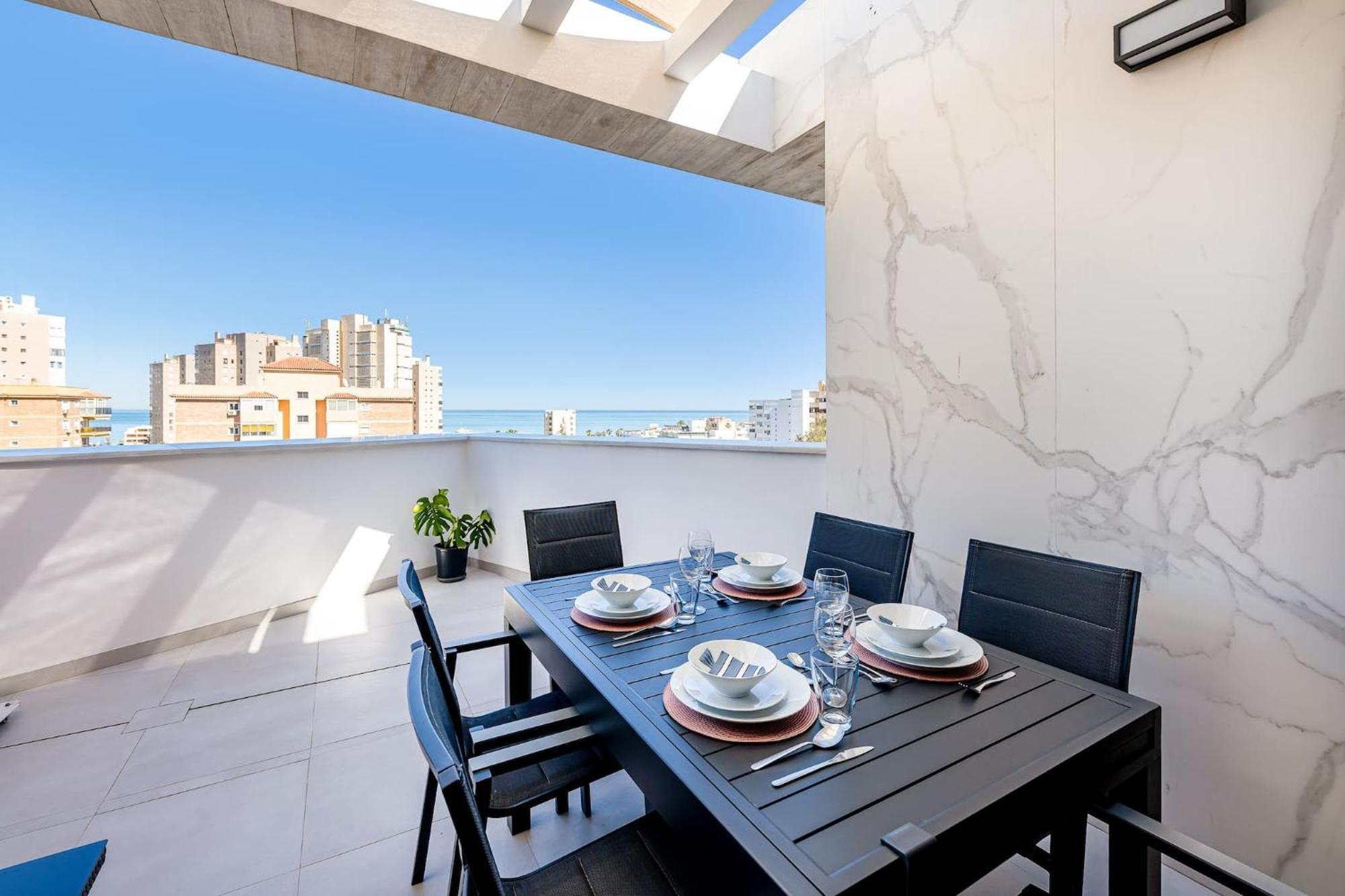 Апартаменты Vivendos - Tr14 - Private Pool Торремолинос Экстерьер фото