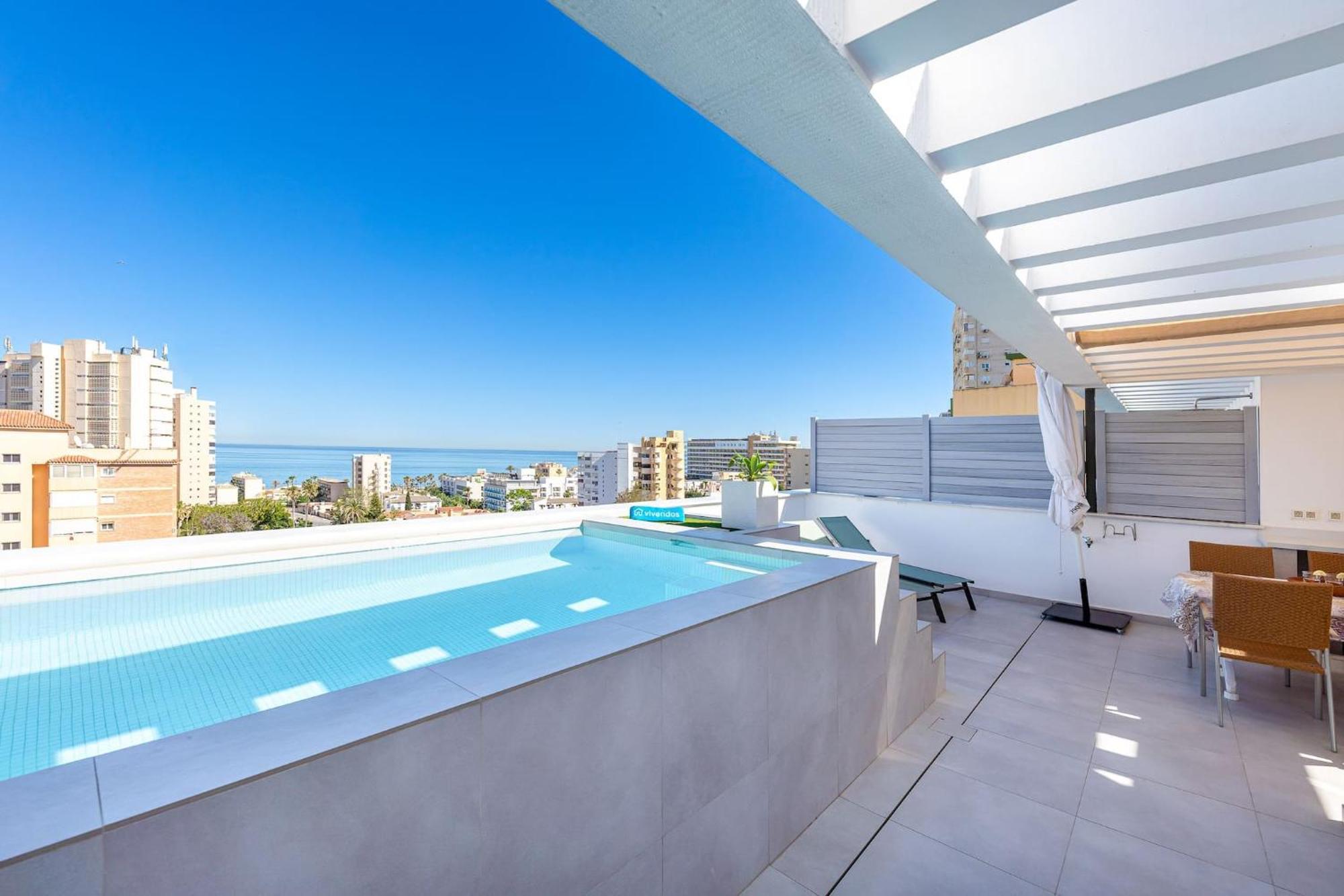 Апартаменты Vivendos - Tr14 - Private Pool Торремолинос Экстерьер фото