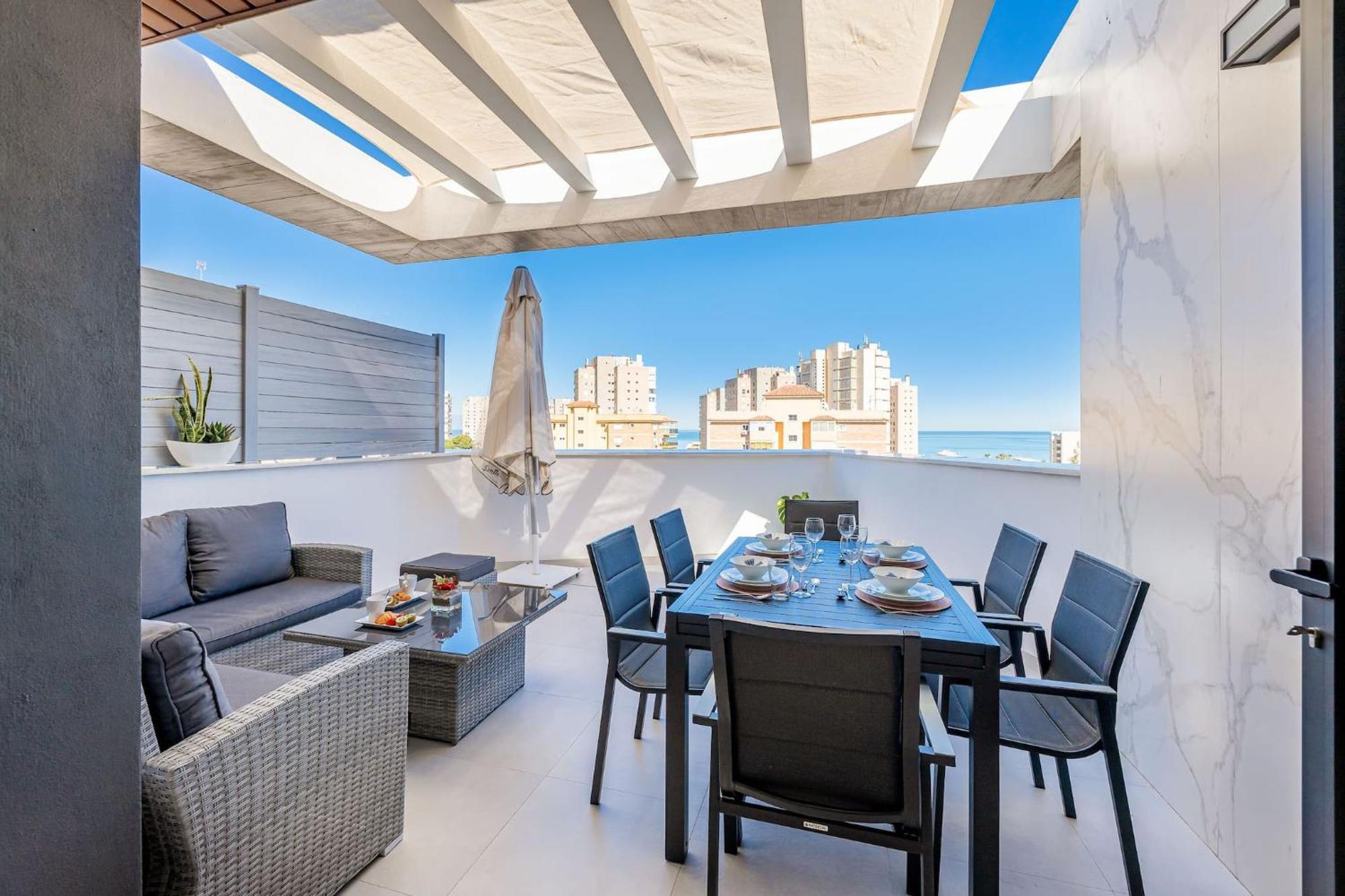 Апартаменты Vivendos - Tr14 - Private Pool Торремолинос Экстерьер фото